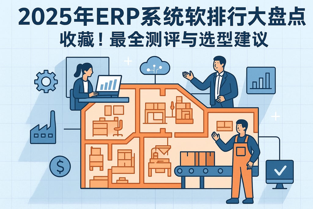 2025年ERP系统软件排行大盘点，收藏！最全测评与选型建议