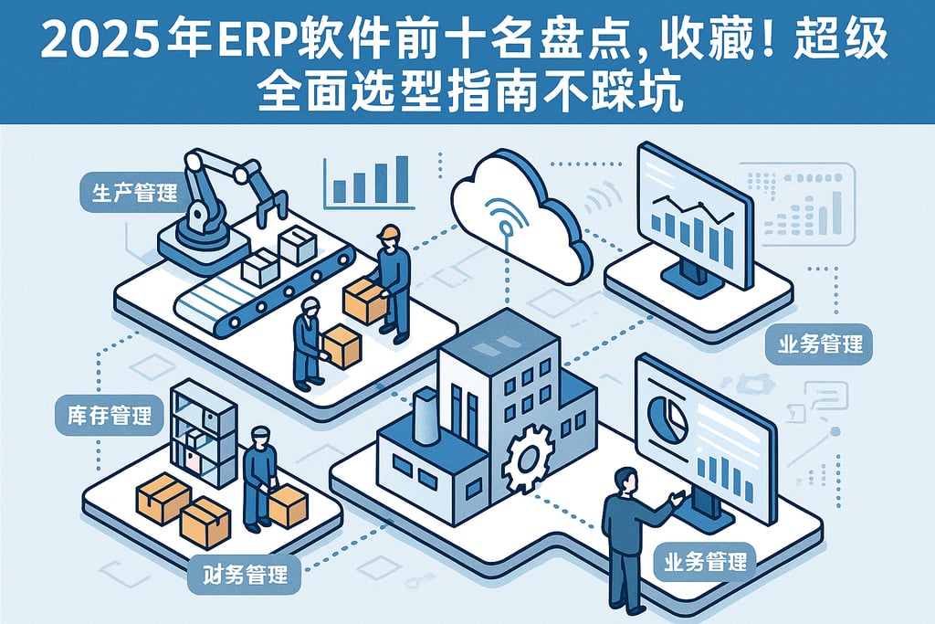 2025年ERP软件前十名盘点，收藏！超级全面选型指南不踩坑