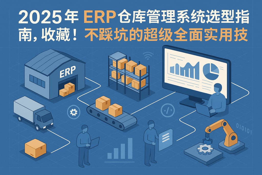 2025年erp仓库管理系统选型指南，收藏！不踩坑的超级全面实用技巧