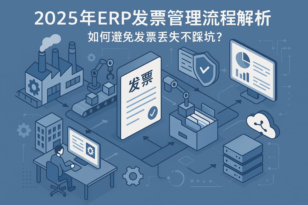 2025年erp发票管理流程解析，如何避免发票丢失不踩坑？