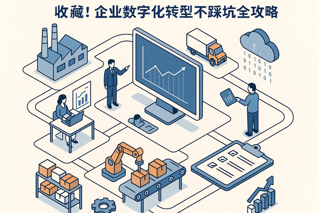 2025年erp外包选型指南，收藏！企业数字化转型不踩坑全攻略