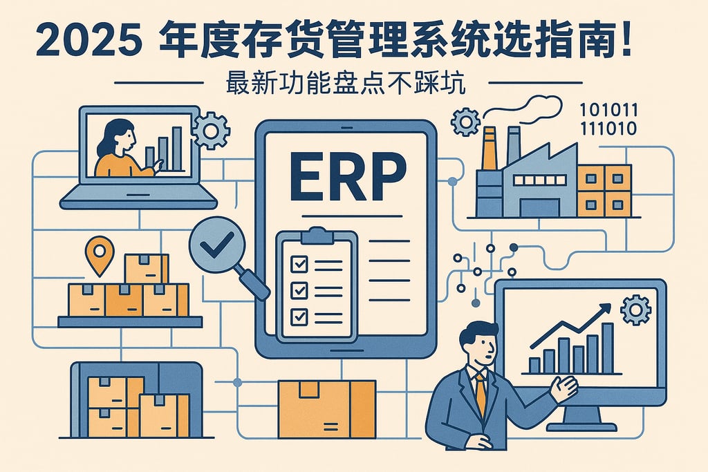 2025年erp存货管理系统选型指南，收藏！最新功能盘点不踩坑