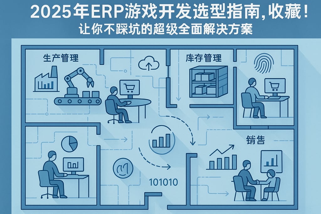 2025年erp游戏开发选型指南，收藏！让你不踩坑的超级全面解决方案