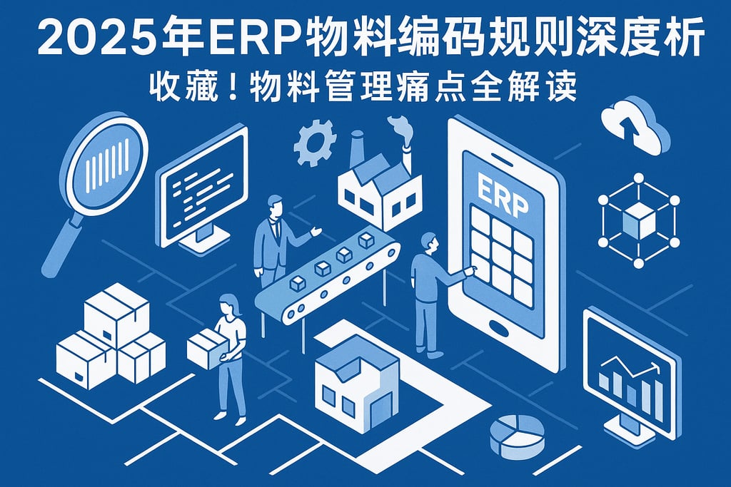 2025年erp物料编码规则深度解析，收藏！物料管理痛点全解读