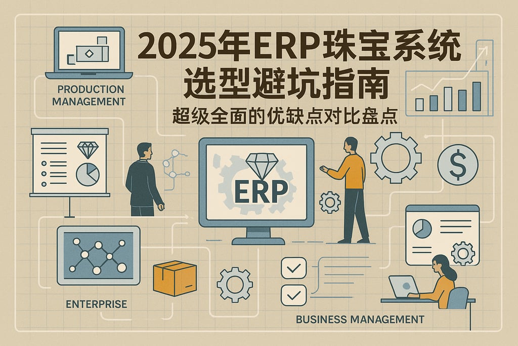 2025年erp珠宝系统选型避坑指南，超级全面的优缺点对比盘点