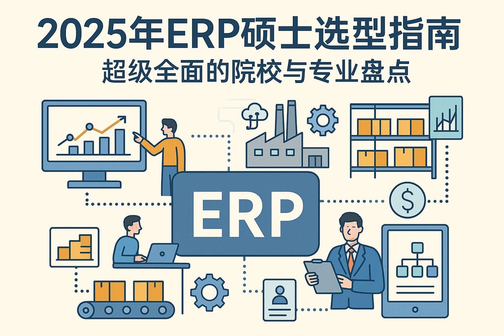 2025年erp硕士选型指南，超级全面的院校与专业盘点
