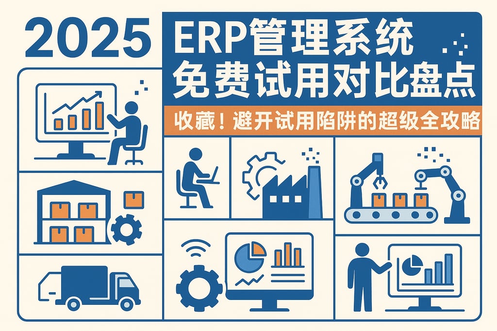2025年erp管理系统免费试用对比盘点，收藏！避开试用陷阱的超级全攻略