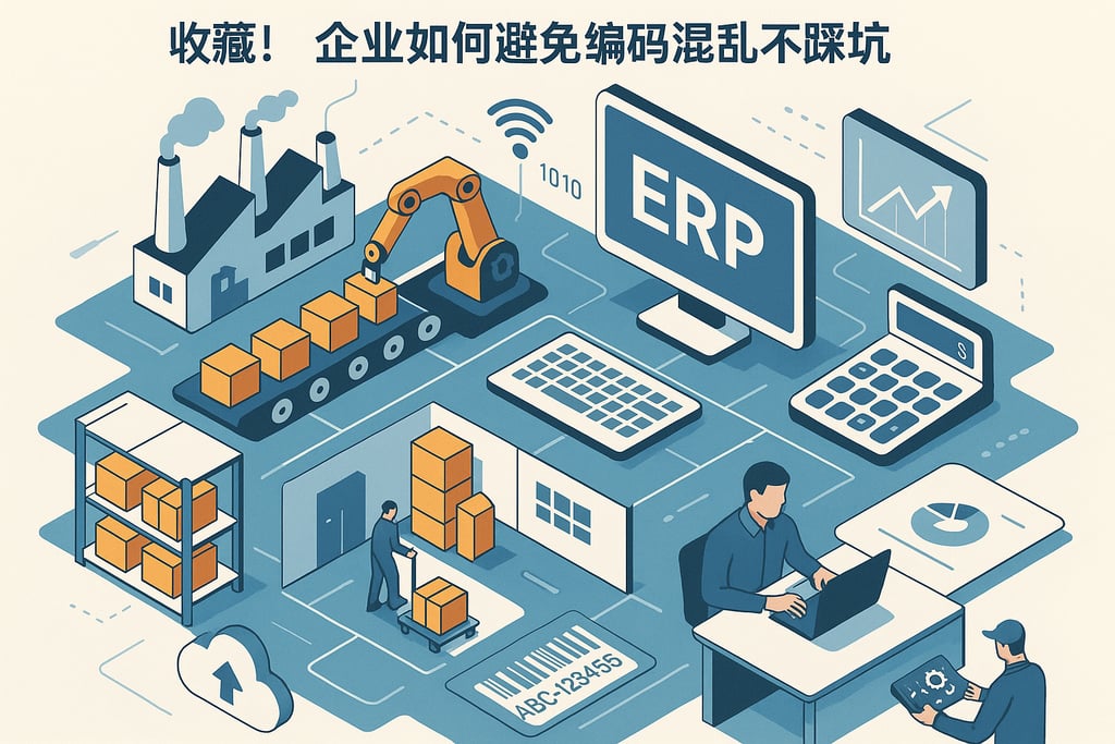 2025年erp系统物料编码规则选型指南，收藏！企业如何避免编码混乱不踩坑