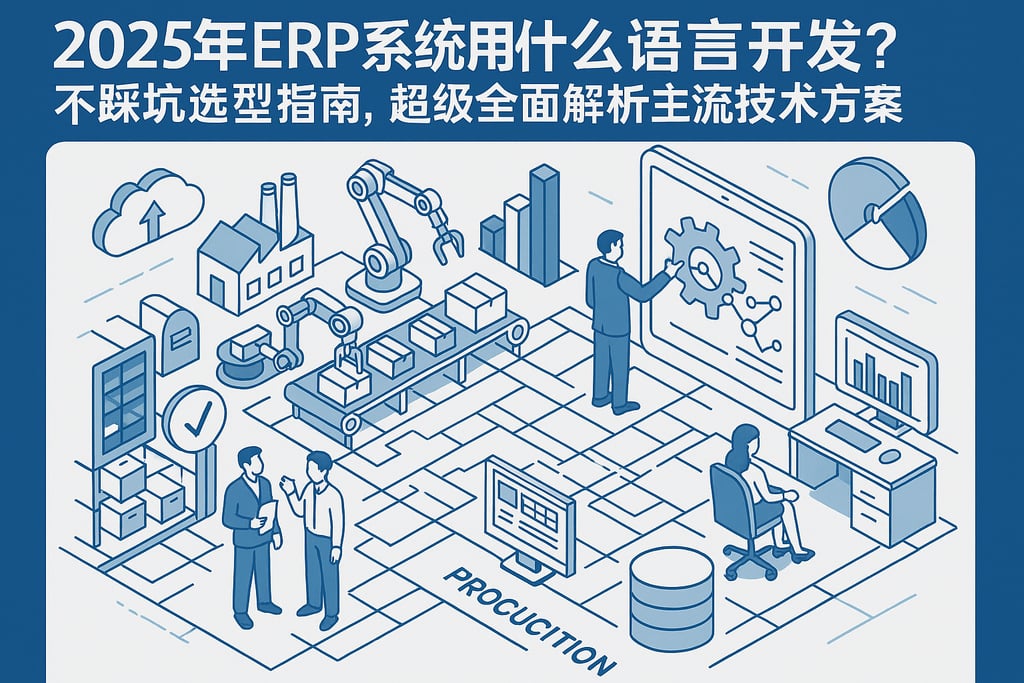 2025年erp系统用什么语言开发？不踩坑选型指南，超级全面解析主流技术方案