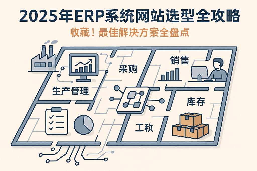 2025年erp系统网站选型全攻略，收藏！最佳解决方案全盘点