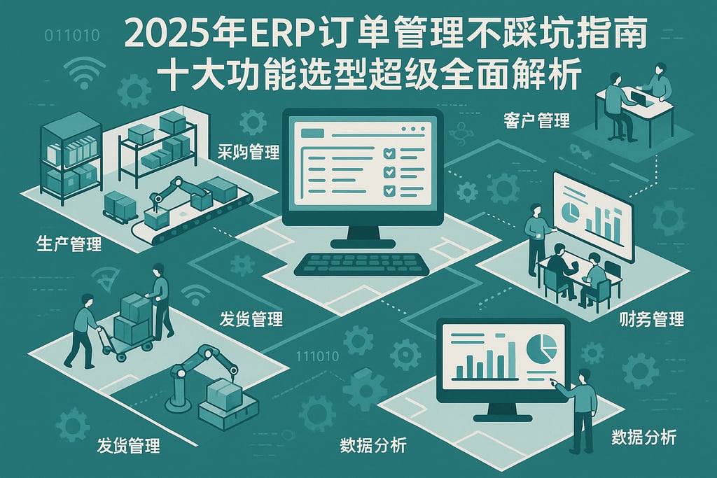 2025年erp订单管理不踩坑指南，十大功能选型超级全面解析