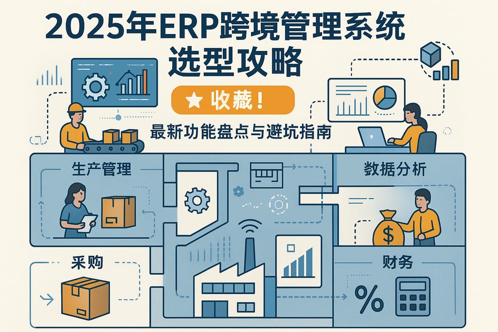 2025年erp跨境管理系统选型攻略，收藏！最新功能盘点与避坑指南