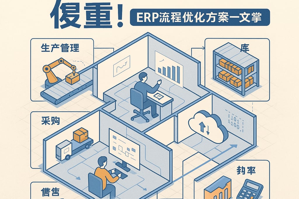 2025年中公ERP系统选型指南，收藏！ERP流程优化方案一文掌握