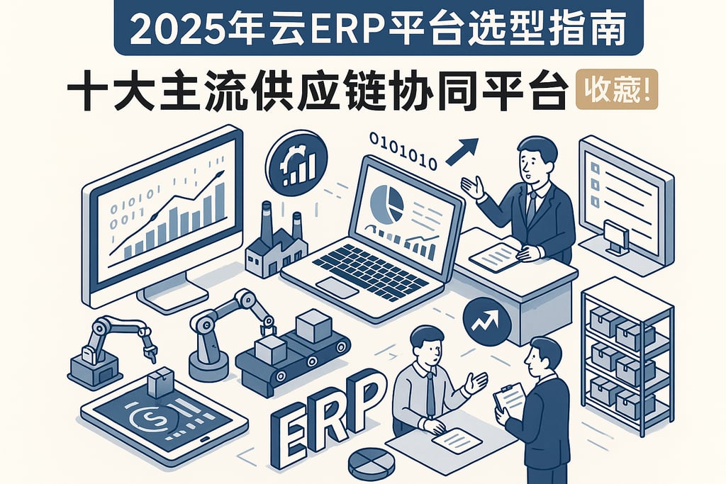 2025年云ERP平台选型指南，收藏！十大主流供应链协同平台盘点