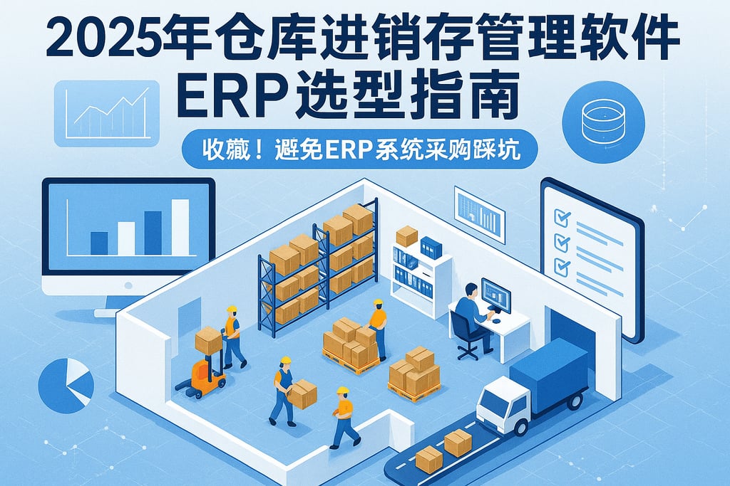 2025年仓库进销存管理软件erp选型指南，收藏！避免ERP系统采购不踩坑