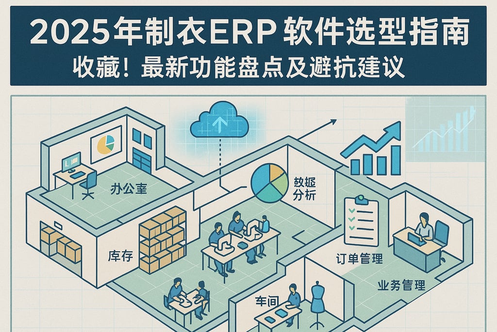2025年制衣ERP软件选型指南，收藏！最新功能盘点及避坑建议