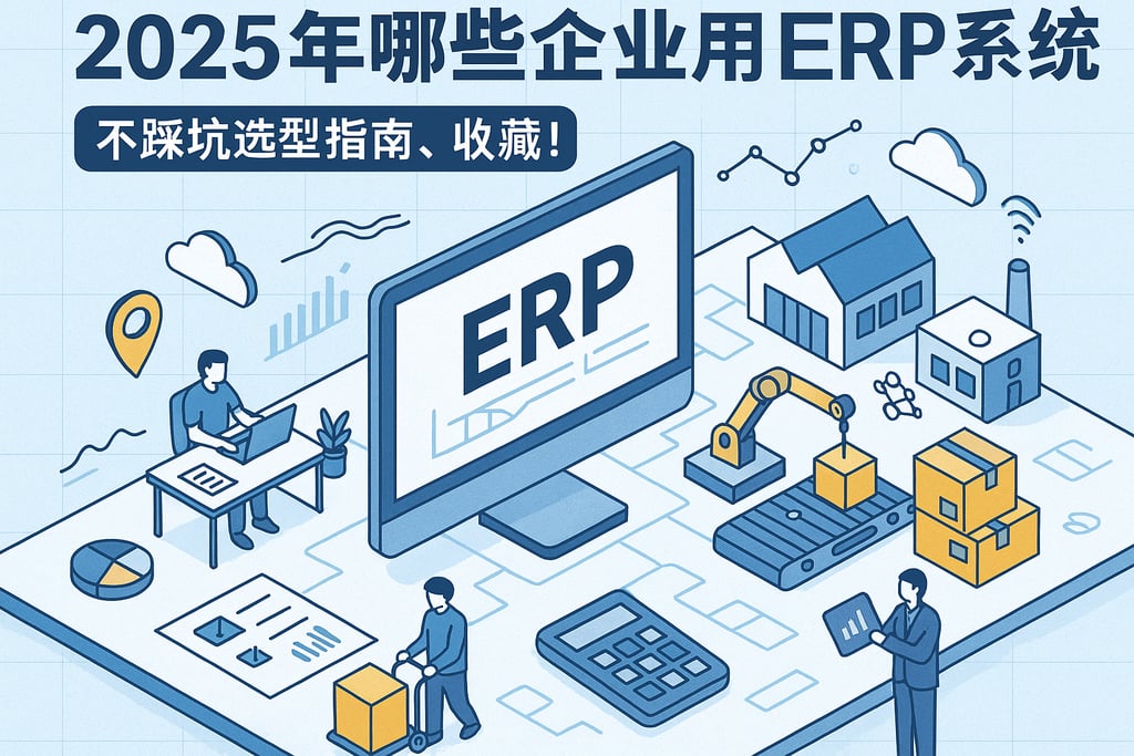 2025年哪些企业用了ERP系统？不踩坑选型指南，收藏！