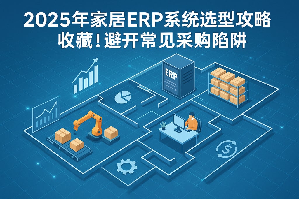 2025年家居ERP系统选型攻略，收藏！避开常见采购陷阱