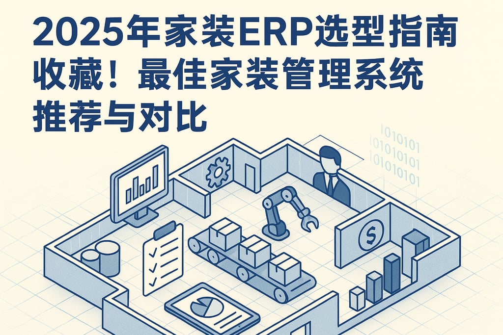 2025年家装ERP选型指南，收藏！最佳家装管理系统推荐与对比