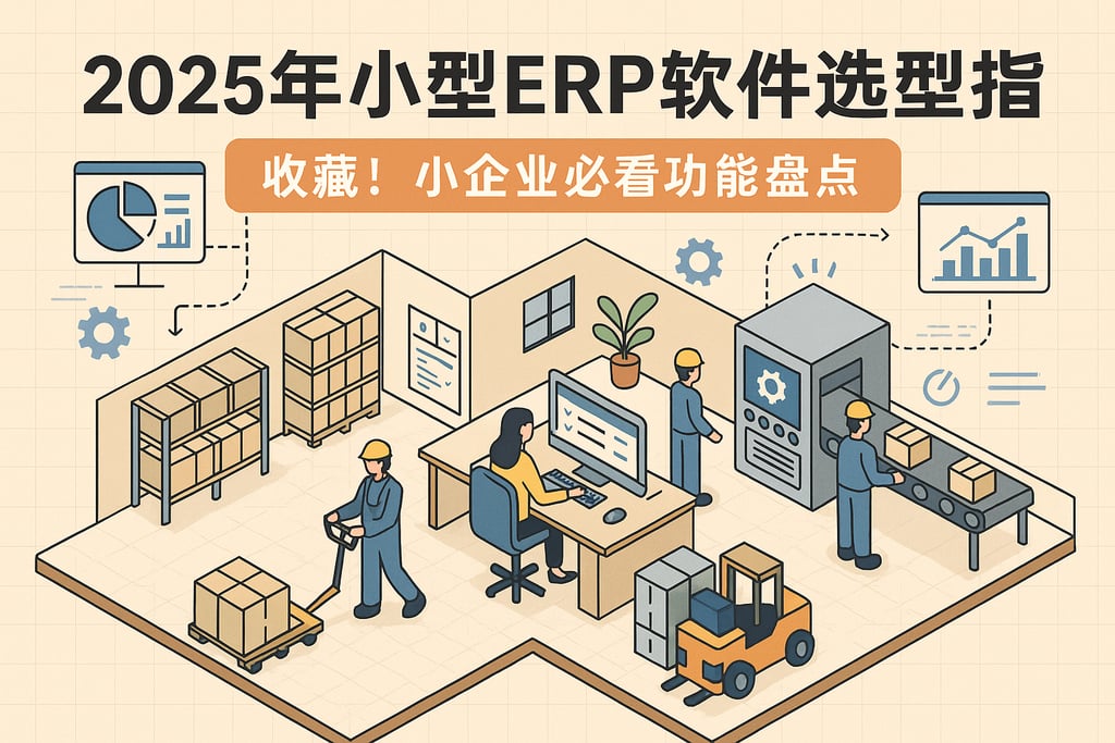 2025年小型ERP软件选型指南，收藏！小企业必看功能盘点