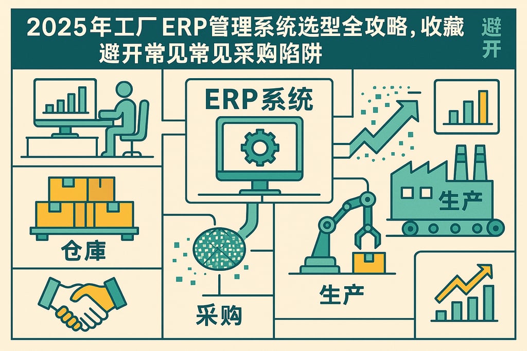 2025年工厂erp管理系统选型全攻略，收藏！避开常见采购陷阱
