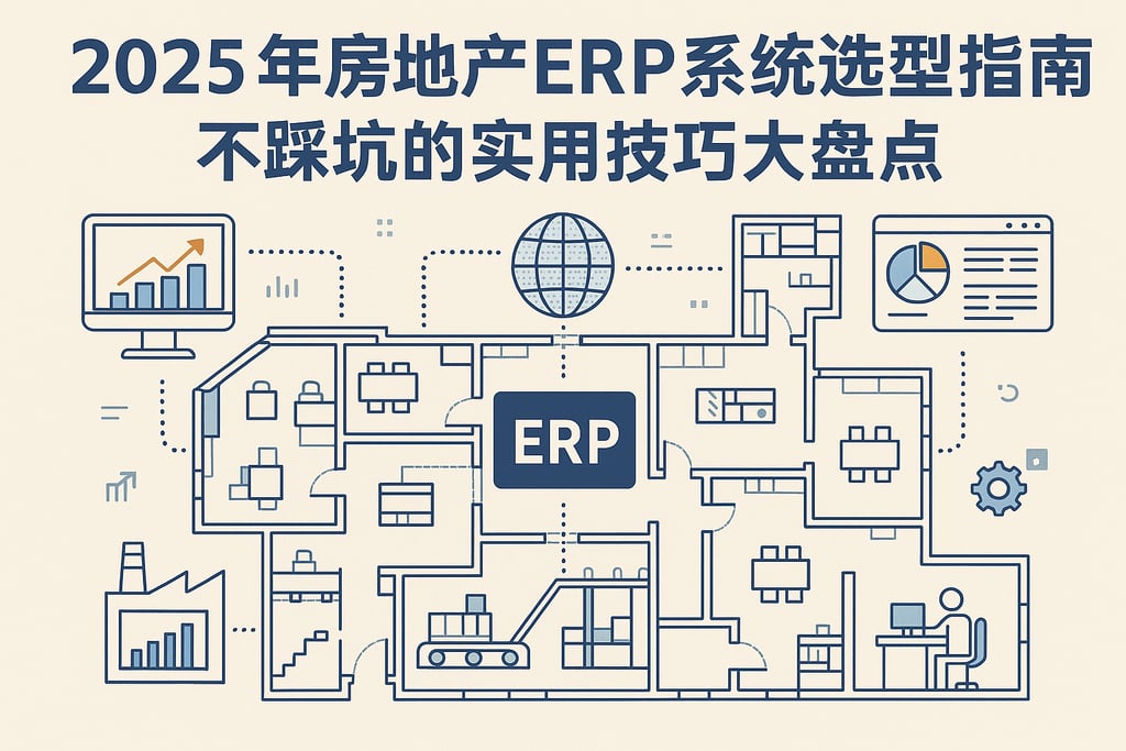 2025年房地产ERP系统选型指南，不踩坑的实用技巧大盘点