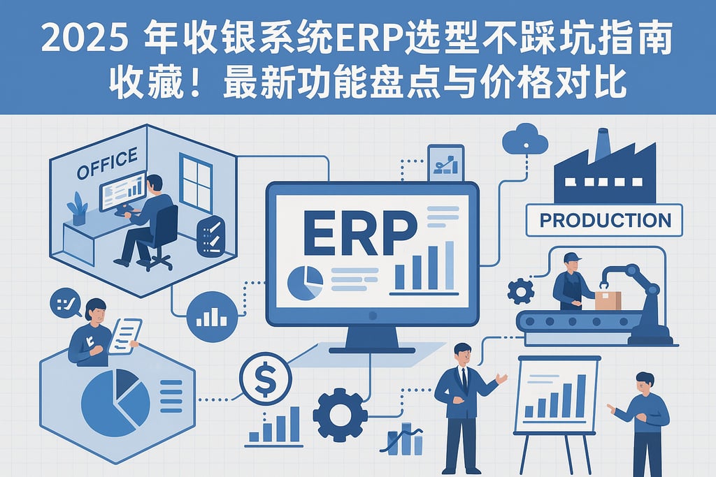 2025年收银系统erp选型不踩坑指南，收藏！最新功能盘点与价格对比