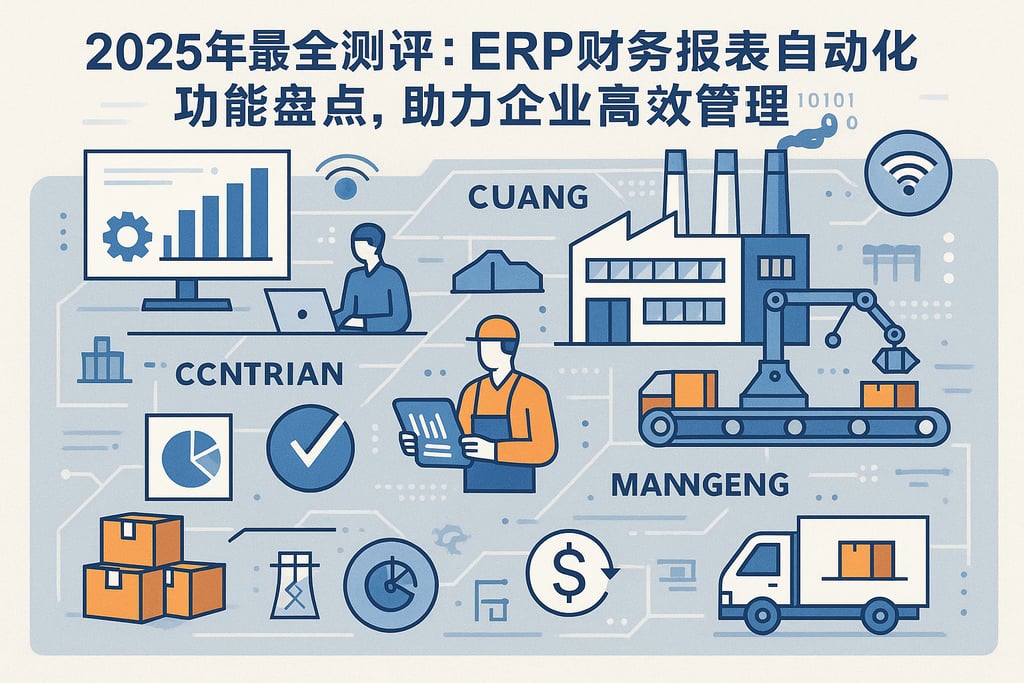 2025年最全测评：erp财务报表自动化功能盘点，助力企业高效管理