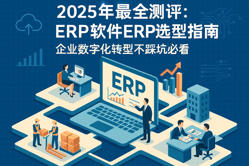 2025年最全测评：erp软件erp选型指南，企业数字化转型不踩坑必看
