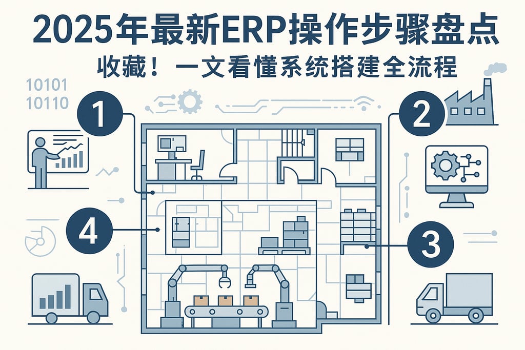 2025年最新erp操作步骤盘点，收藏！一文看懂系统搭建全流程