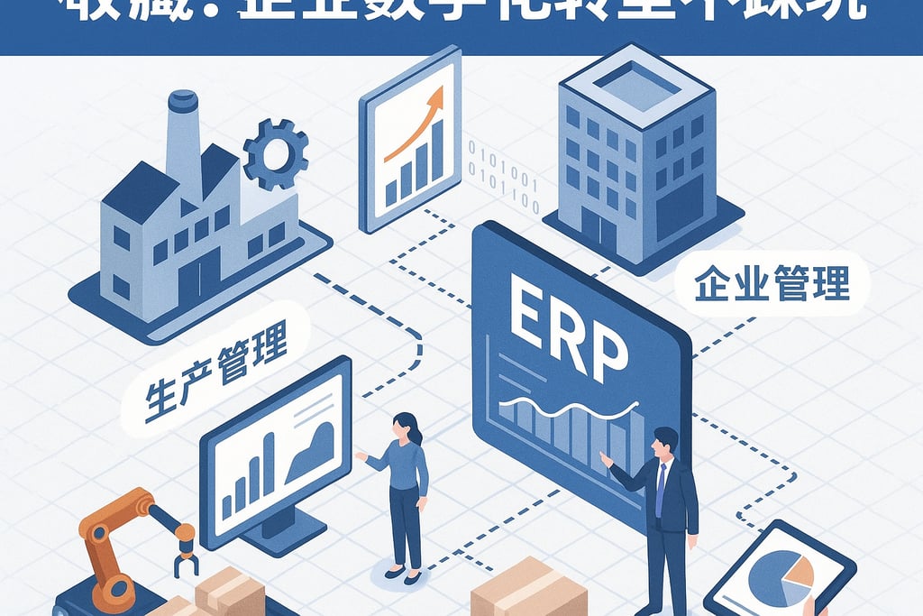 2025年最新管理erp系统选型指南，收藏！企业数字化转型不踩坑秘诀