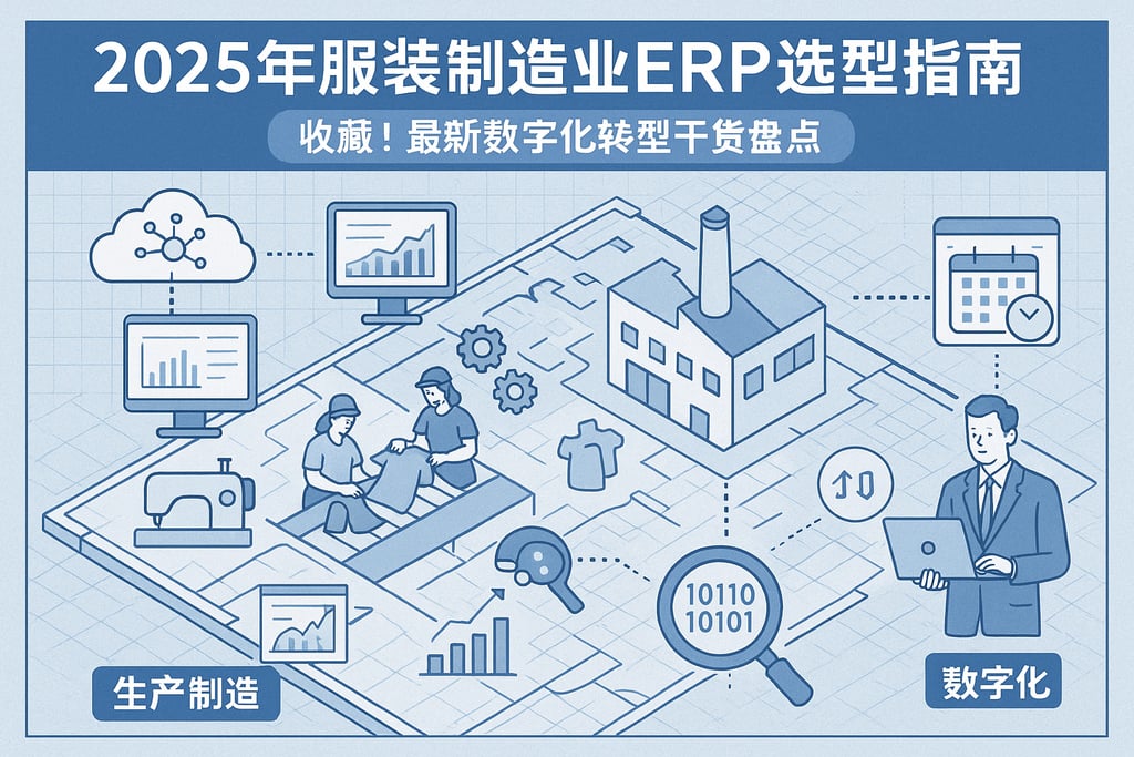2025年服装制造业ERP选型指南，收藏！最新数字化转型干货盘点