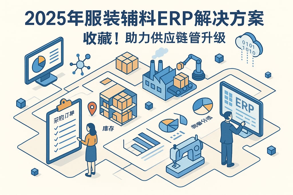 2025年服装辅料erp解决方案盘点，收藏！助力供应链管理升级