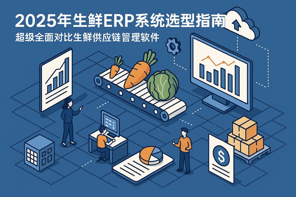 2025年生鲜erp系统选型指南，超级全面对比生鲜供应链管理软件