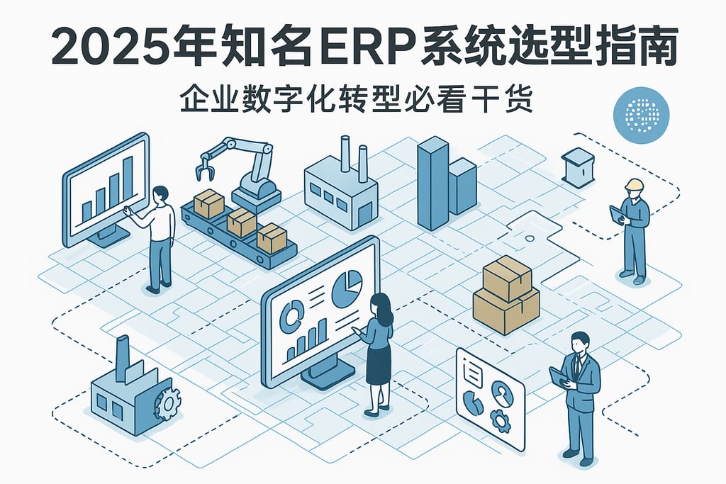 2025年知名ERP系统选型指南，企业数字化转型必看干货