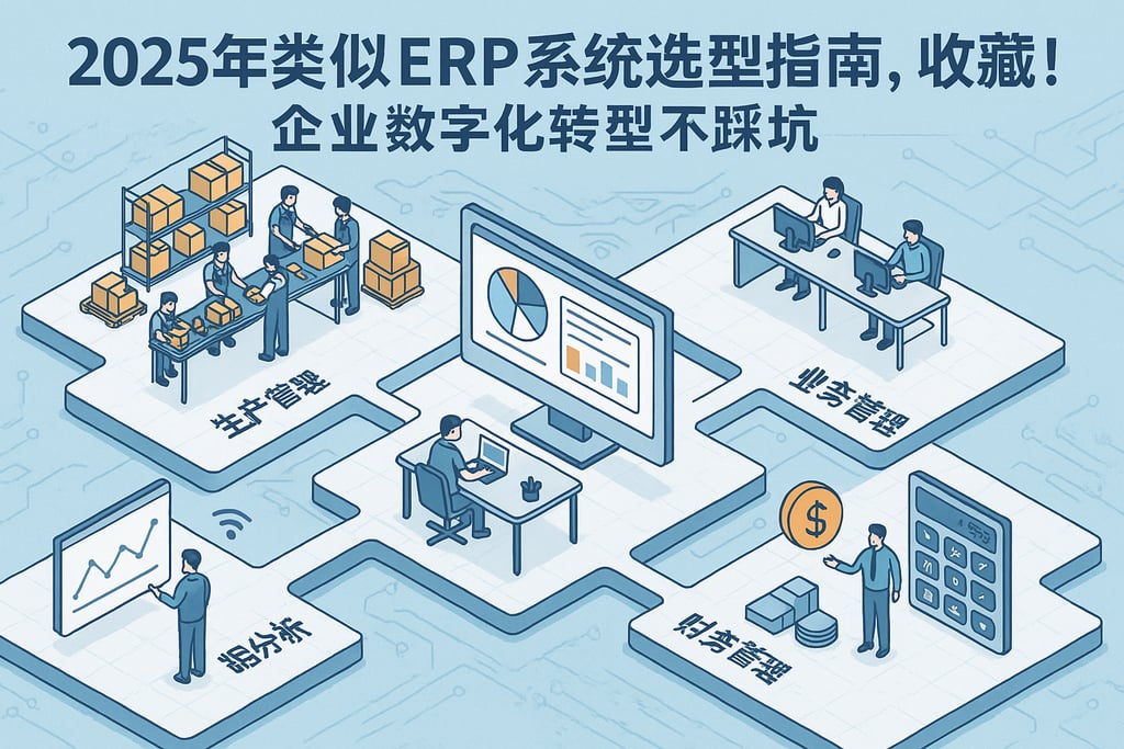 2025年类似ERP系统选型指南，收藏！企业数字化转型不踩坑