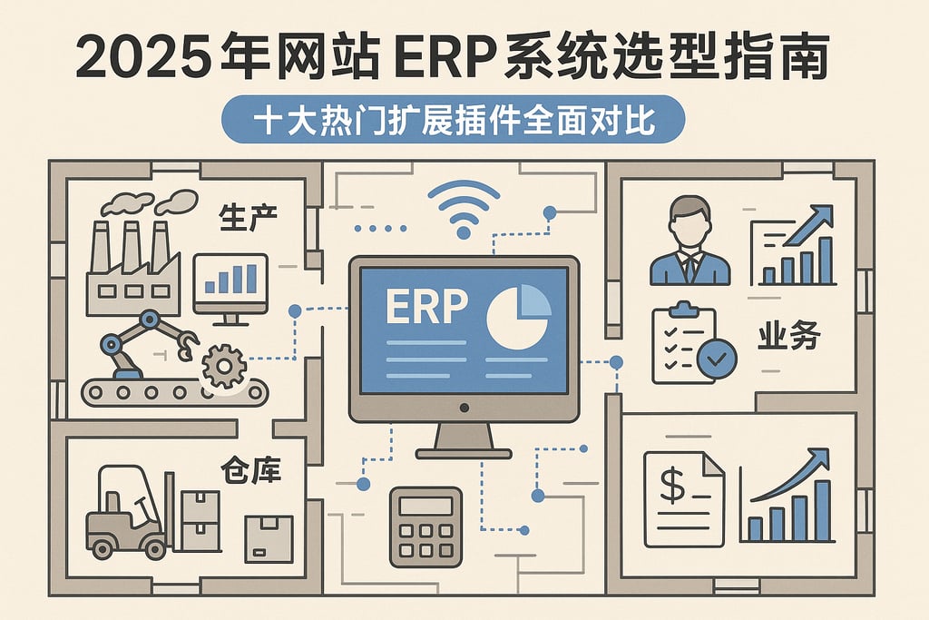 2025年网站erp系统选型指南，收藏！十大热门扩展插件全面对比