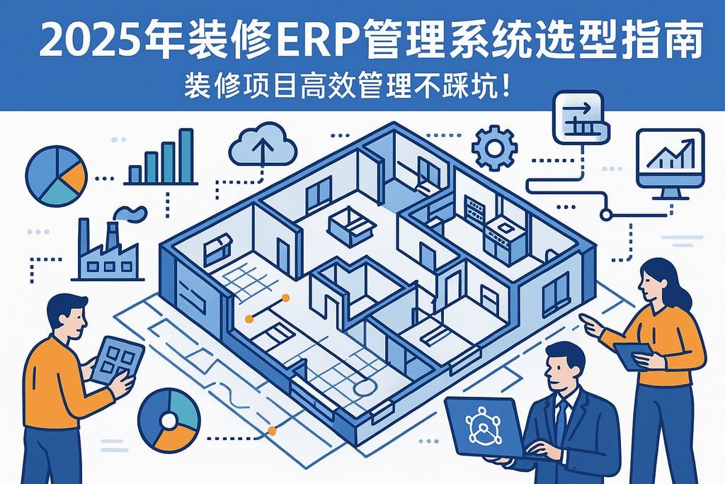 2025年装修erp管理系统选型指南，收藏！装修项目高效管理不踩坑