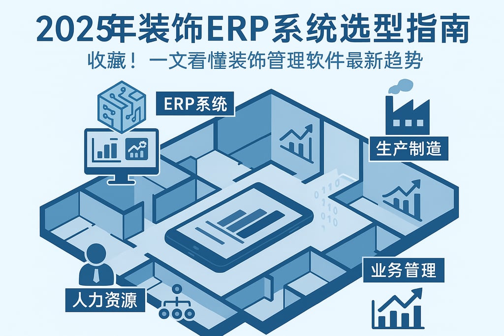 2025年装饰erp系统选型指南，收藏！一文看懂装饰管理软件最新趋势