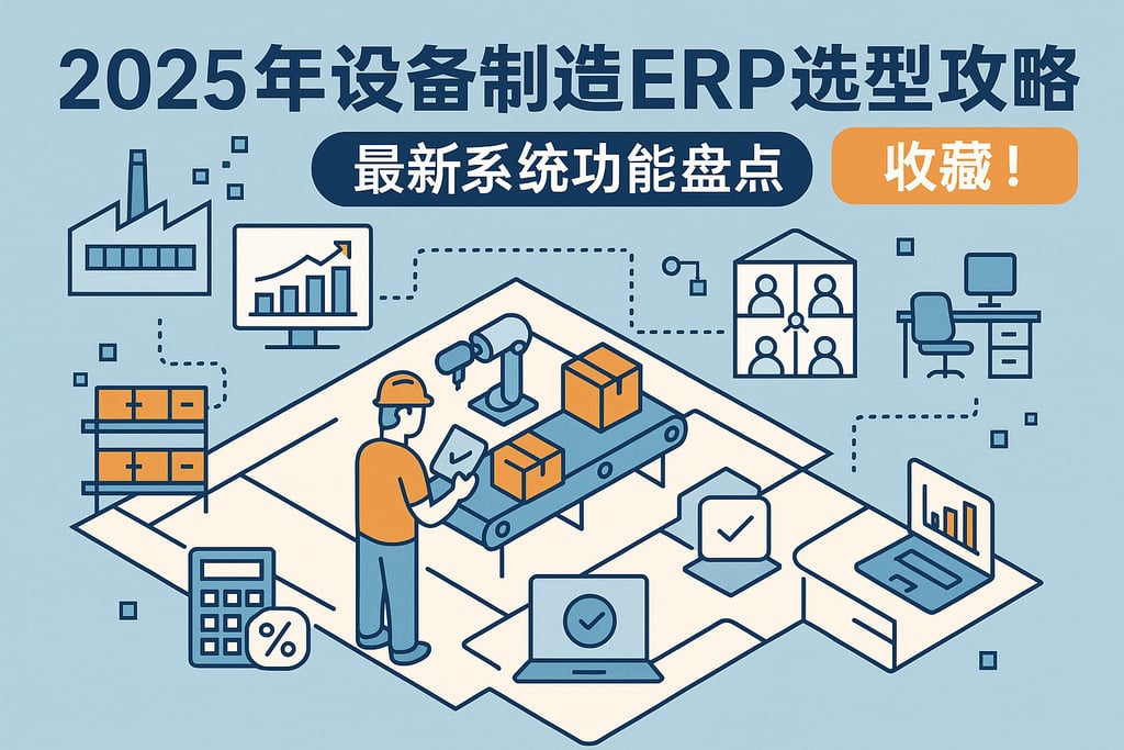 2025年设备制造ERP选型攻略，收藏！最新系统功能盘点