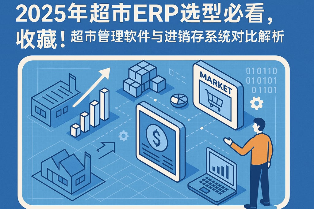 2025年超市ERP选型必看，收藏！超市管理软件与进销存系统对比解析