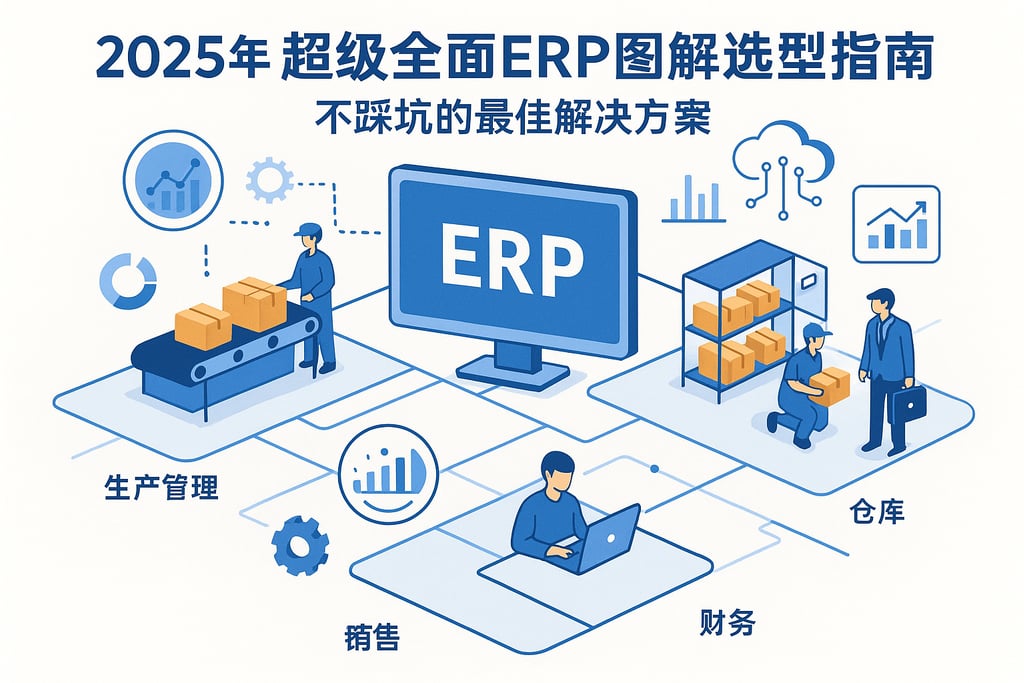 2025年超级全面erp图解选型指南，不踩坑的最佳解决方案