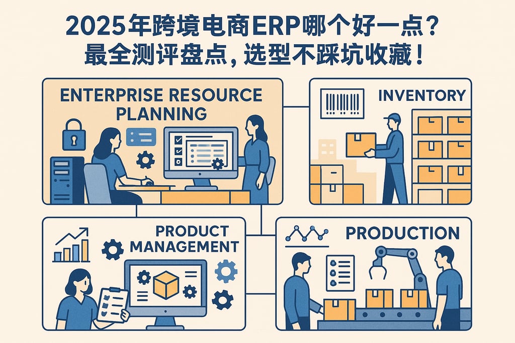 2025年跨境电商erp哪个好一点？最全测评盘点，选型不踩坑收藏！