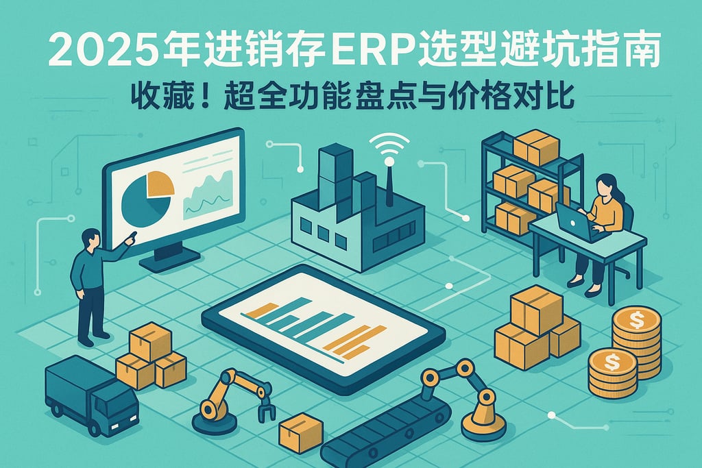 2025年进销存erp选型避坑指南，收藏！超全功能盘点与价格对比