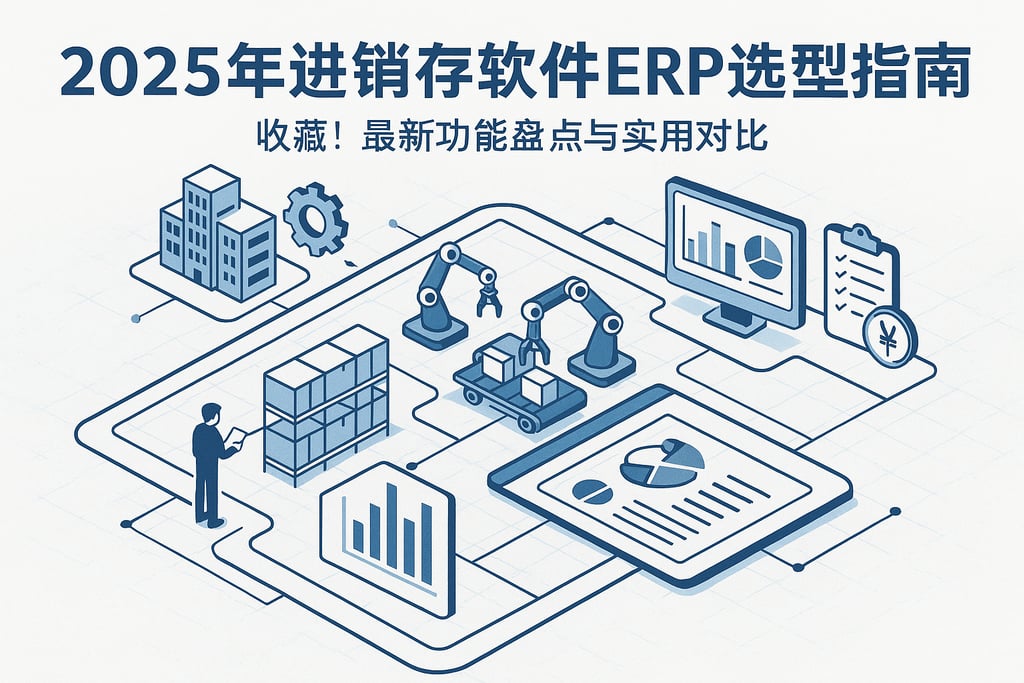 2025年进销存软件erp选型指南，收藏！最新功能盘点与实用对比