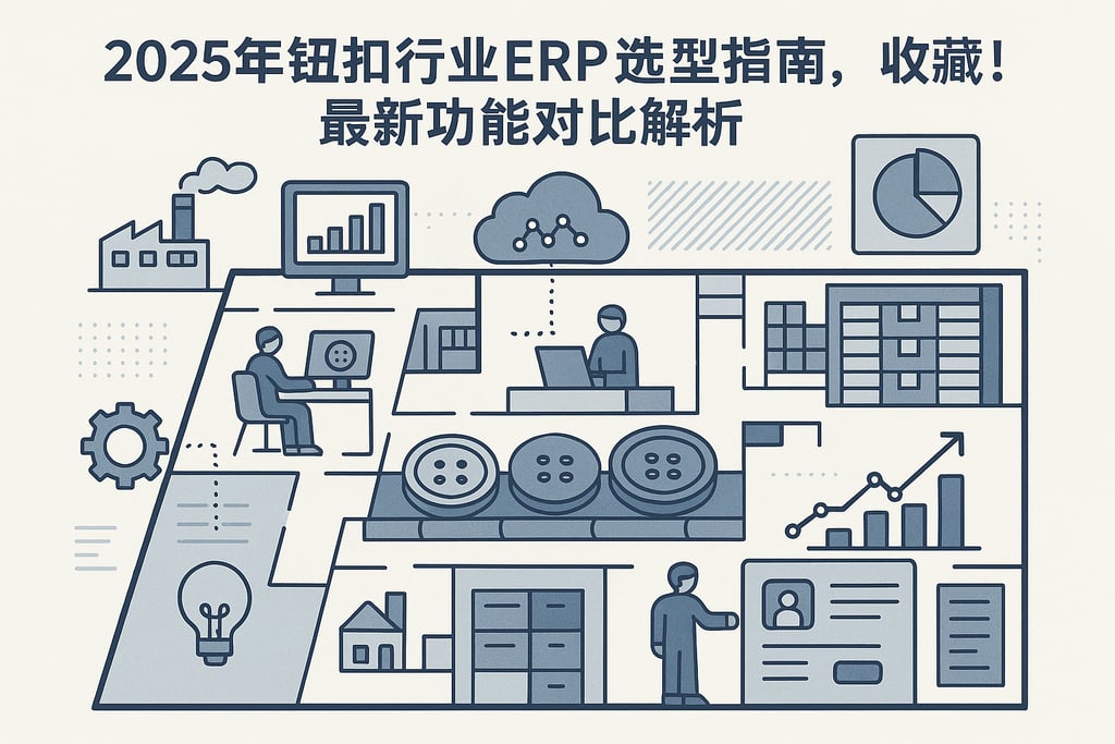2025年钮扣行业erp选型指南，收藏！最新功能对比解析