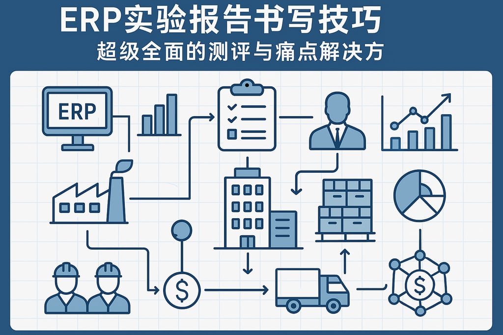 ERP实验报告书写技巧，超级全面的测评与痛点解决方