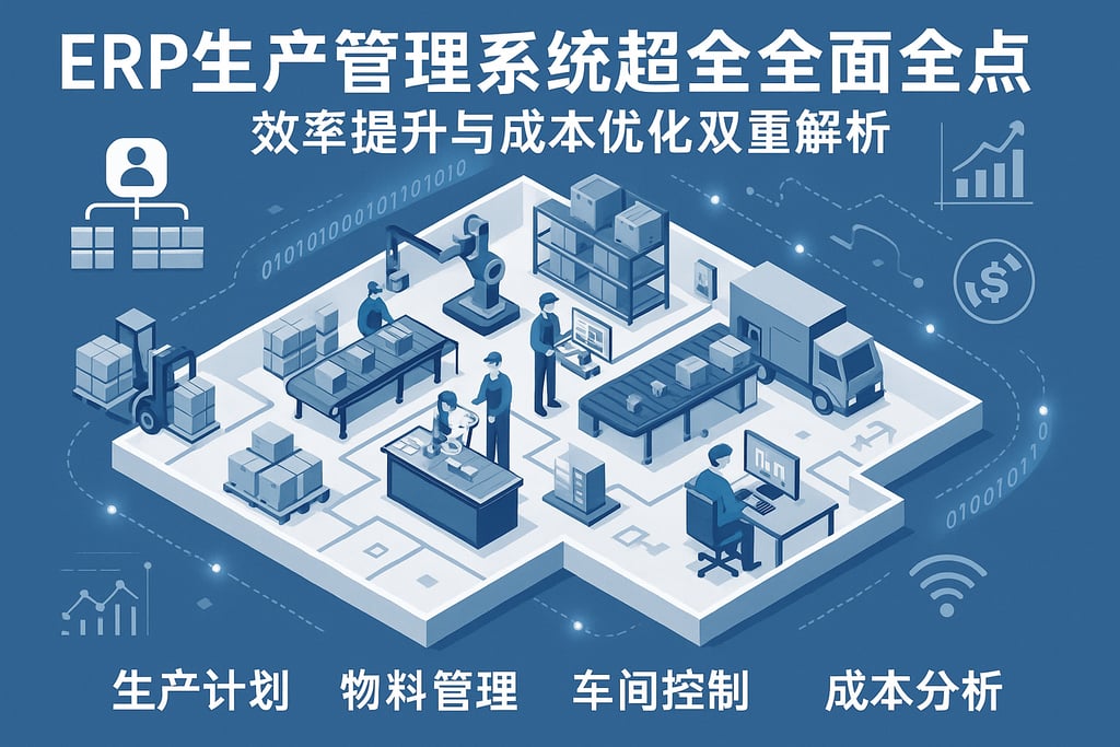 ERP生产管理系统超级全面盘点，收藏！效率提升与成本优化双重解析