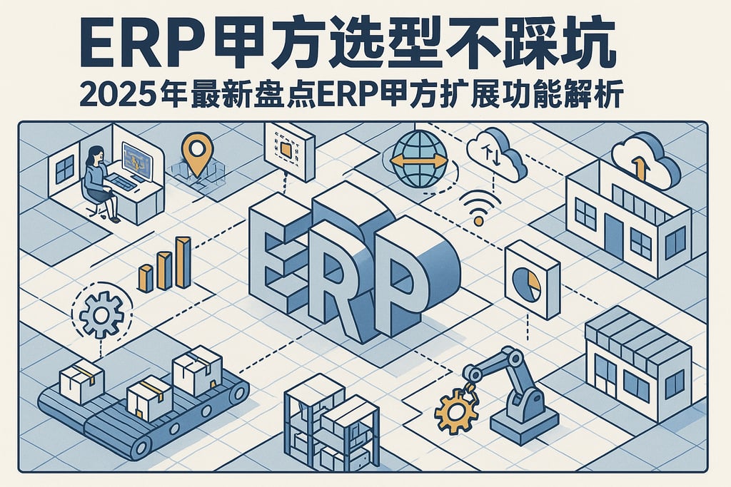 ERP甲方选型不踩坑，2025年最新盘点ERP甲方扩展功能解析