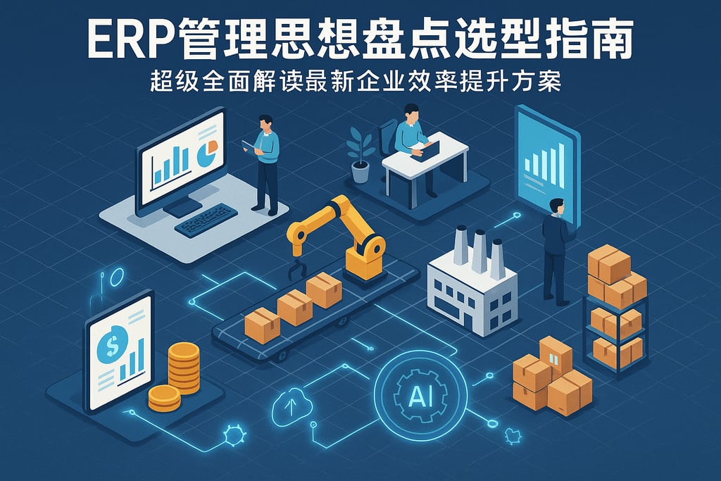 ERP管理思想盘点与选型指南，超级全面解读最新企业效率提升方案